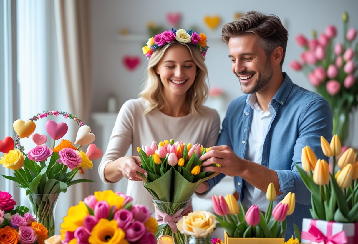 Kreative måder at fejre din årsdag med blomster på