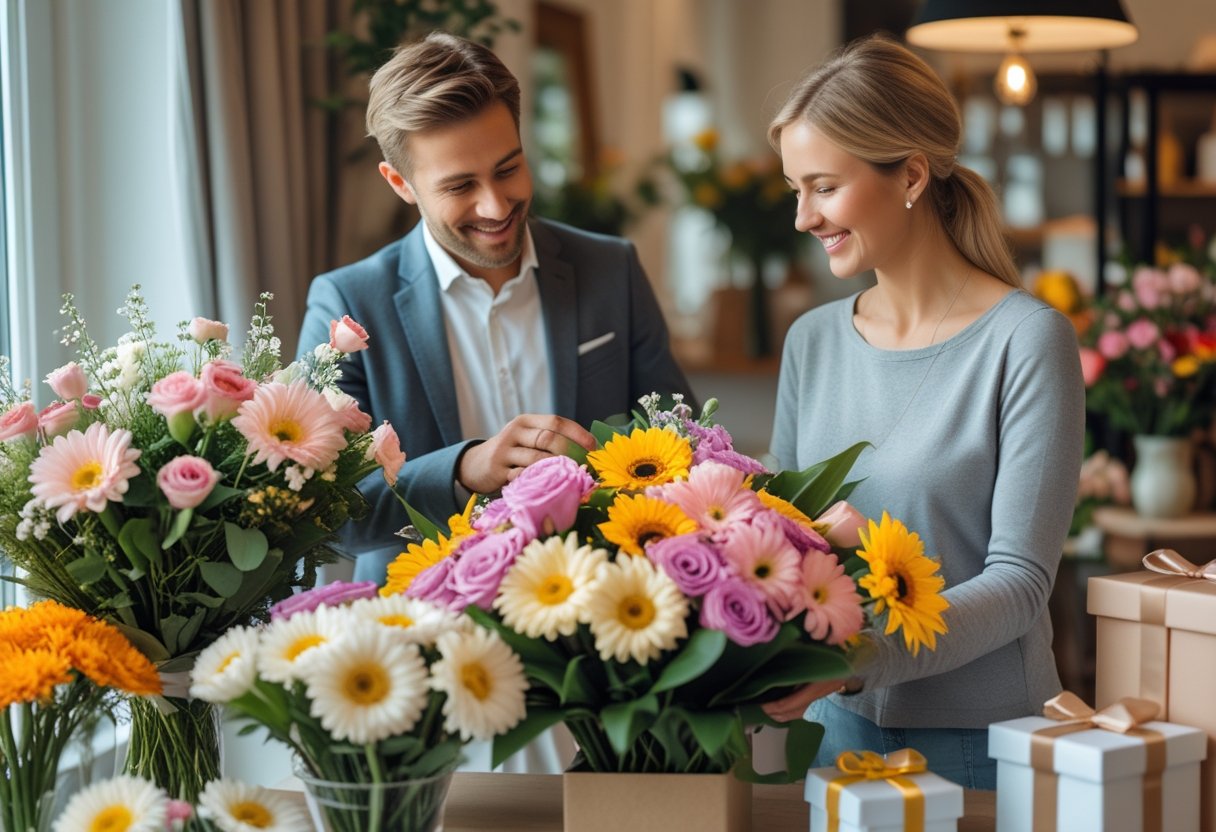 Sådan vælger du den perfekte buket og gaveideer til årsdagen